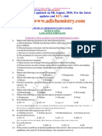 Chemical Thermodynamics IIT Part 1