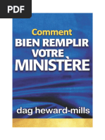 Comment Bien Remplir Son Ministère - Dag - Heward - Mill - 241011 - 164610