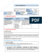 Guía de Aprendizaje #9 Corporeidad y Motricidad para El Aprendizaje y La Autonomía.