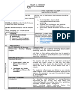 Semi Detailed Lesson Plan in English