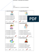 Daily Act Listening Test Answers