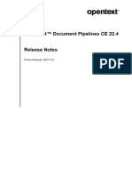 Document Pipelines Release Notes 22.4