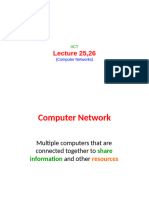 Lec 25-26 Computer Networks