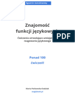 Znajomość Funkcji Językowych