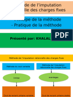 Méthode de L'imputation Rationnelle Des Charges Fixes