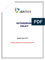 Outsouring Policy 29042017