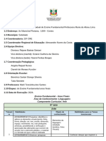 Planos de Trabalho