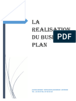 La Realisation Du Business Plan