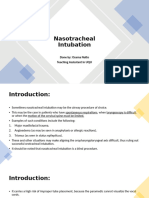 3.nasotracheal Intubation