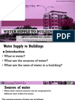 Arc317-1. Water Supply-Buildings PDF