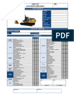 Check List Excavadora Sobre Orugas