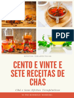 127 Receitas de Chás e Seus Efeitos Terapêuticos