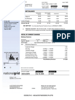 NJ National Grid Utility Bill