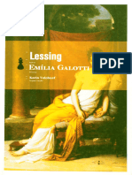 Resumo Emilia Galotti Gotthold Ephraim Lessing