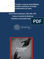 Presentación Sobre Suicidio - DR Gomez