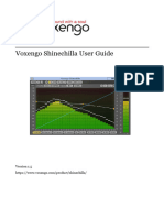 Voxengo Shinechilla User Guide en