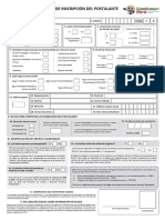 Fichas de Inscripción Del Postulante 2023 - Llamkasun - VF