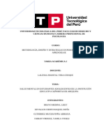 Trabajo Final. Metodología. Grupo 9