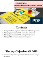 Detecting Pharmaceutical Health Hazards and A