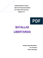 Batallas Libertarias de GHC