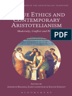 Virtue, Ethics and Contemporary