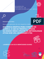 Manual de Aplicação de Uma Sequência Didática Com o Tema SEQUÊNCIA DIDÁTICA PARA O ENSINO DE QUÍMICA O USO DA TEMÁTICA