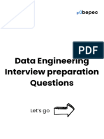 Data Engineering Interview Preparation Questions