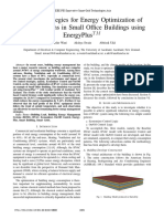 Control Strategies For Energy Optimization of HVAC Systems in Small Office Buildings Using EnergyPlusTM