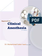 Approach To Clinical Anesthesia 2nd Edition