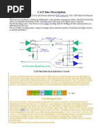CAN Bus Description