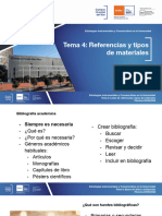 4.1. Tipos de Materiales - Plenaria 29 - 09 - 2022