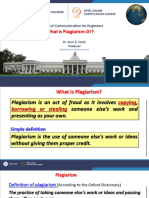 Week-4 Module - 4 What Is Plagiarism-01