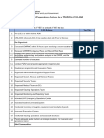 40 Item Checklist Excel