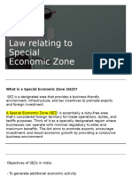 Law Relating To Special Economic Zone