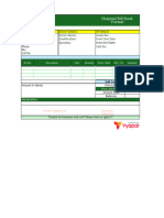 Hospital Bill Book Format 01