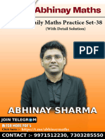 Daily Maths Practice Set-38