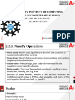 2.4. NumPy Operations