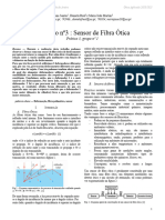 Trabalho Nº3: Sensor de Fibra Ótica