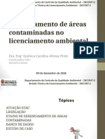 5 Aula 09 - 12 - 16 Áreas Contaminadas - Profa. Carolina Afonso