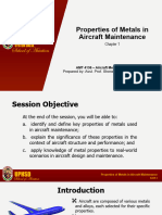 Chapter 1 - Properties of Metals in Aircraft Maintenance