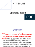 Epithelial Tissue Lecture Slide Good