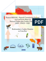 Biodiversidad y Cambio Climatico CR