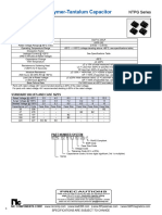 Tantalum - Polymer Capacitors CODE