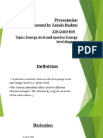 Energy Level Diagram..