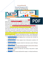 Financial Management II Unit Capital Budgeting (Highlighted)