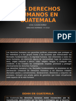 30 Julio-Los Derechos Humanos en Guatemala