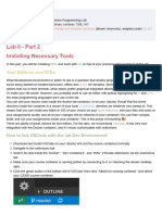 Lab 0 - (Part 2) Lab Environment Setup