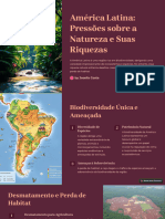 América Latina: Pressões Sobre A Natureza e Suas Riquezas: by Joselia Costa