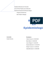 Riesgo en Epidemiologia