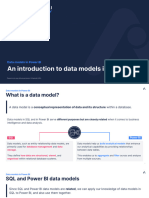 An Introduction To Data Models in Power BI (Slides)